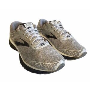 Brooks Adrenaline GTS 18 Running & Training Shoes White Black Women's Size 7.5 B